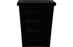 Keter Rattan Effect Laundry Basket - Charcoal